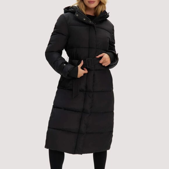 NWOT Noize Mara long black puffer - Picture 2 of 4